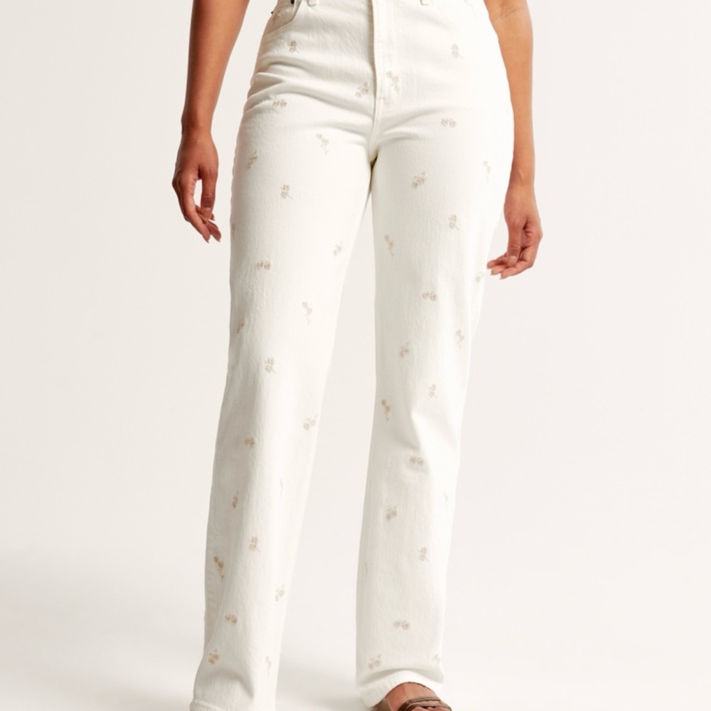 Abercrombie High Rise 90s Relaxed Jean (Curve Love)